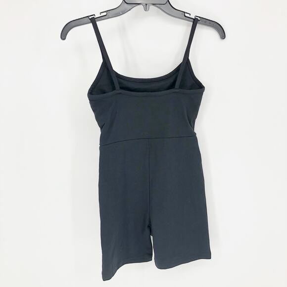 Madewell Womens Biker Unitard XS Black Sleeveless One Piece Fitted NJ141 NWT - Picture 7 of 12